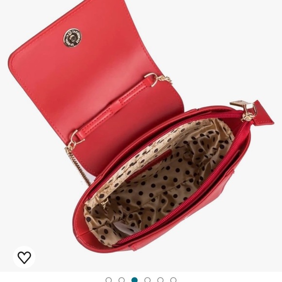 Melie Bianco's vegan leather Adele bag - Crossbody or wristlet - Red - NWOT - Picture 11 of 14